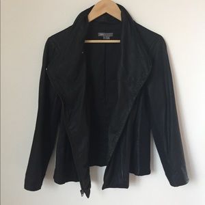 Sleek Vince Leather Jacket